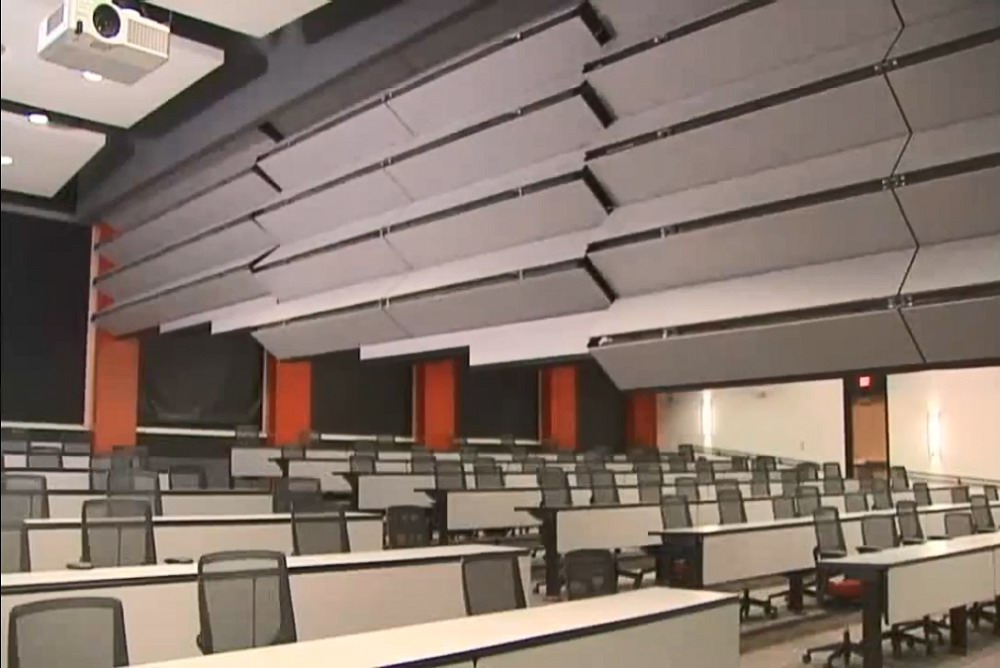 Vertical Folding Acoustic Partition Walls